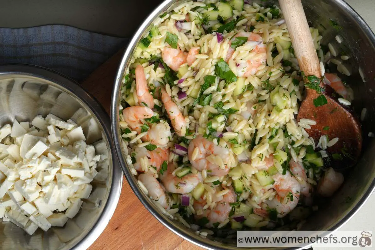 Ina Garten Orzo Shrimp Salad Recipe - Women Chefs