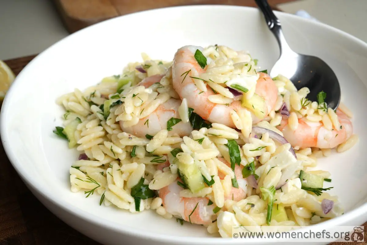 Ina Garten Orzo Shrimp Salad Recipe - Women Chefs