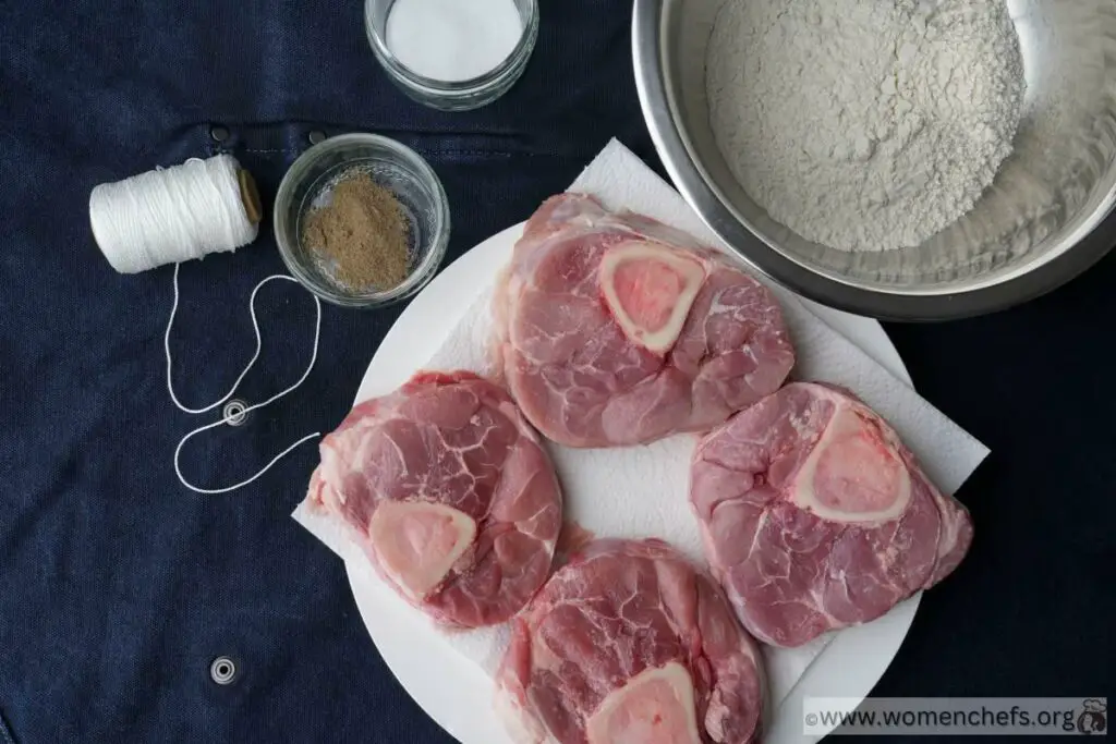 raw veal shanks