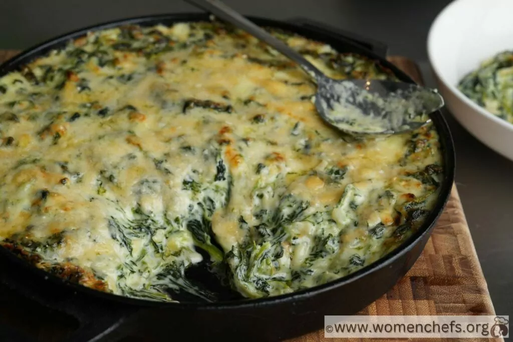 ina garten spinach gratin