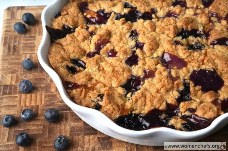 Ina Garten Peach Blueberry Cobbler Crumble